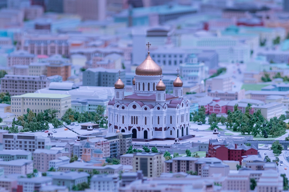 Макет Москвы на ВДНХ. Изображение 4