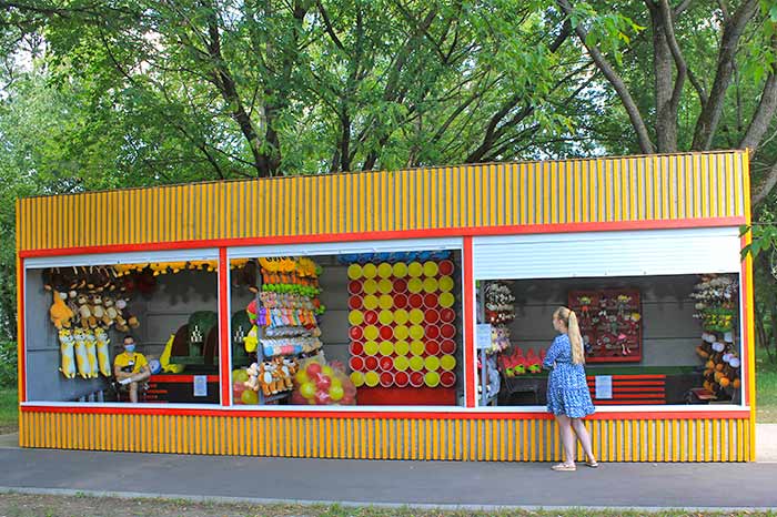 Луна-парк "Карусель" в парке Дружбы на Речном вокзале. Изображение 6