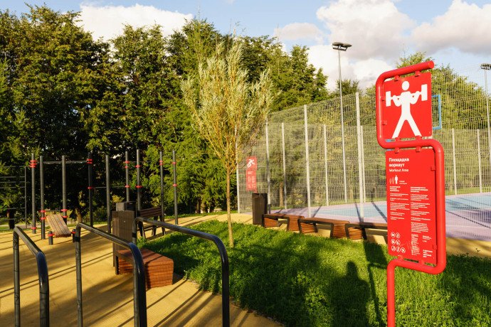 Парк Олимпийской деревни. Изображение 9