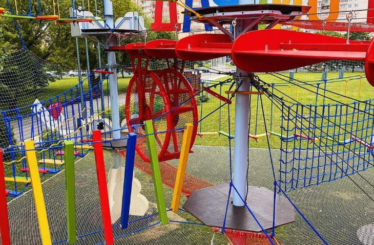 Веревочный парк FunГрад Ходынское поле. Изображение 2