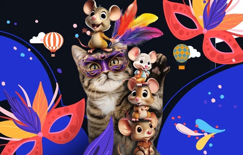 Маскарад котов и мышей. Изображение 1