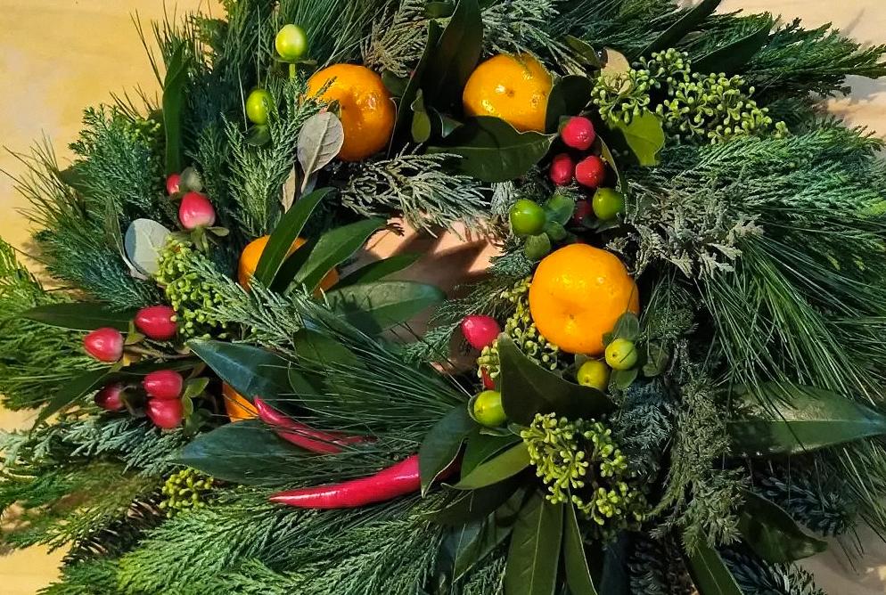 МАСТЕР-КЛАСС «РОЖДЕСТВЕНСКИЙ ВЕНОК». Изображение 3