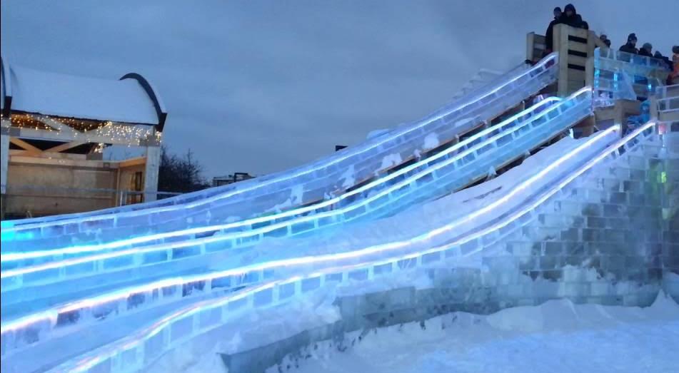 Тюбинговая горка в парке искусств «Музеон». Изображение 3