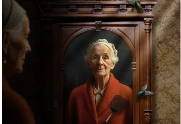 Старушка в подарок. Изображение 1