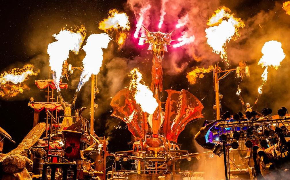 Русская сказка - Новогодняя елка в Байк-центре. Изображение 2