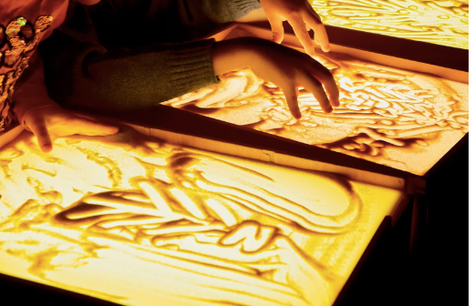 Маленький принц: песочная анимация (КукLab Смоленская). Изображение 1