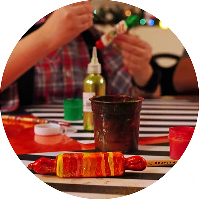 Новогодние мастер-классы в усадьбе Кусково. Изображение 3