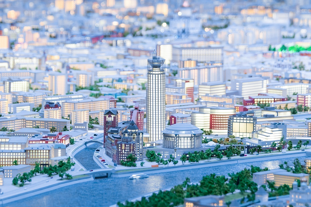 Макет Москвы на ВДНХ. Изображение 6