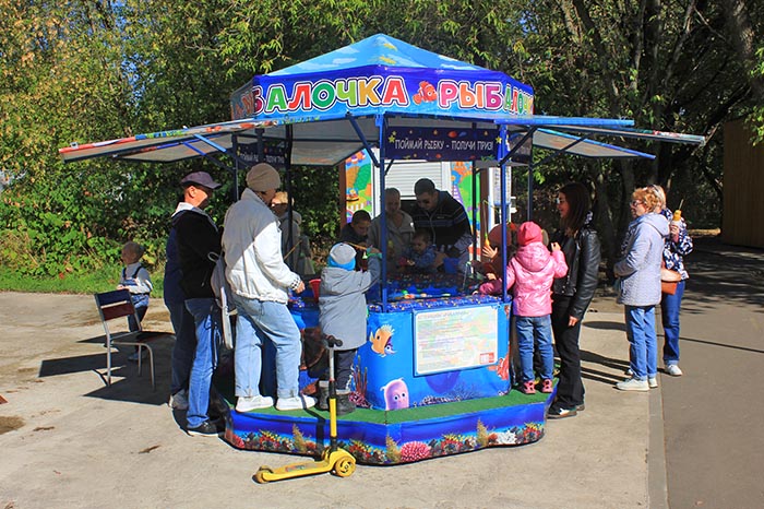 Луна-парк "Карусель" в парке Дружбы на Речном вокзале. Изображение 2