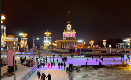 Каток на ВДНХ. Изображение 2
