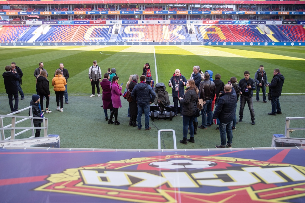 Экскурсия на стадион футбольного клуба ЦСКА. Изображение 4