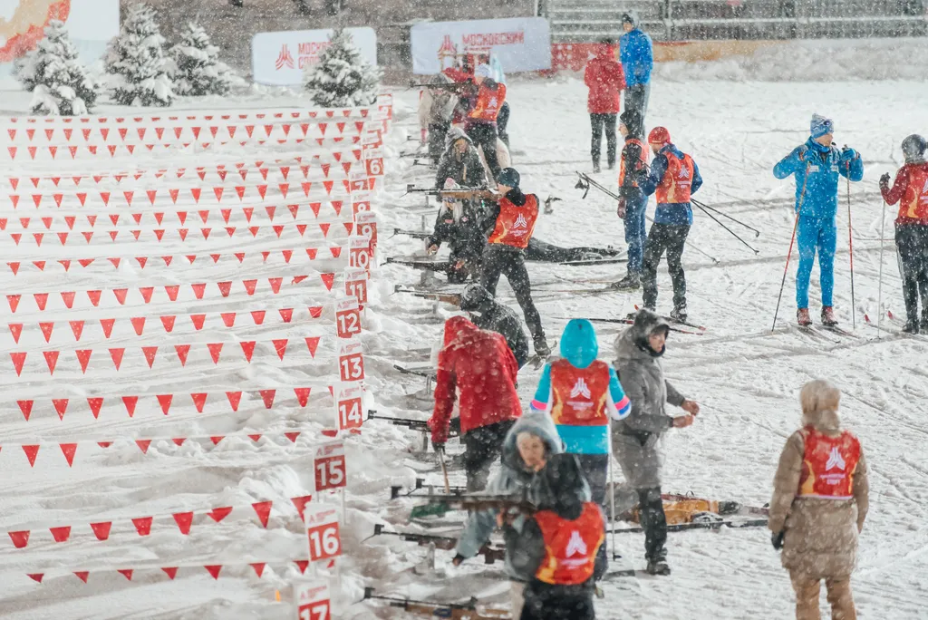 Лыжно-биатлонная трасса в Лужниках. Изображение 4