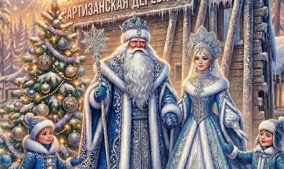 Новогодняя сказка «В гостях у Деда Мороза и Снегурочки». Изображение 1