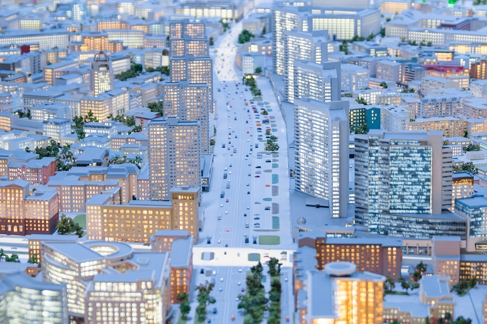 Макет Москвы на ВДНХ. Изображение 5