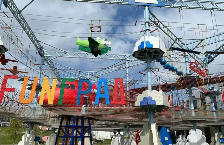 Веревочный парк FunГрад Ходынское поле. Изображение 1