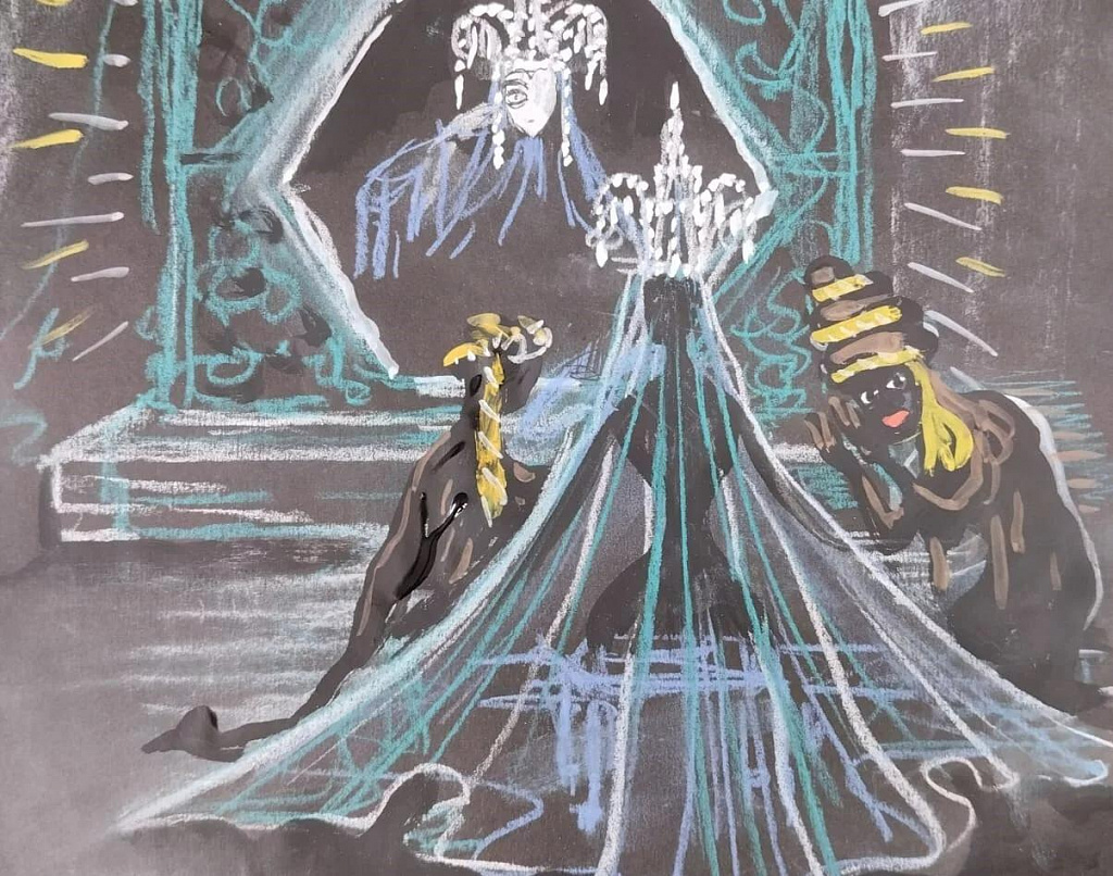 Cказка о мертвой царевне и семи богатыряx. Изображение 2