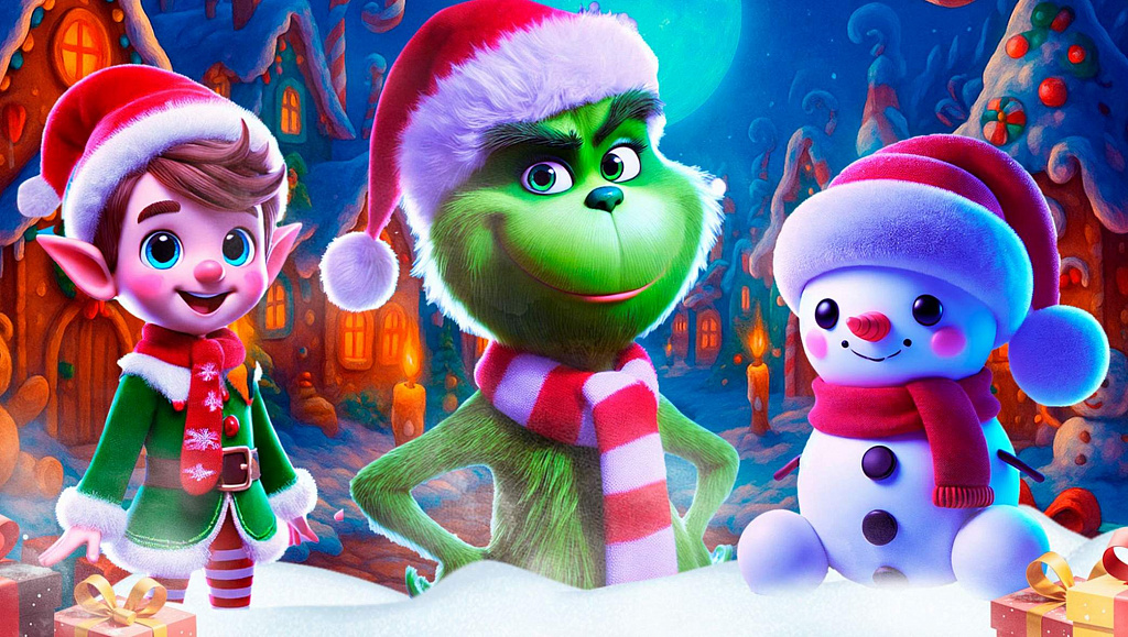 Гринч: Похититель Нового Года. Изображение 1