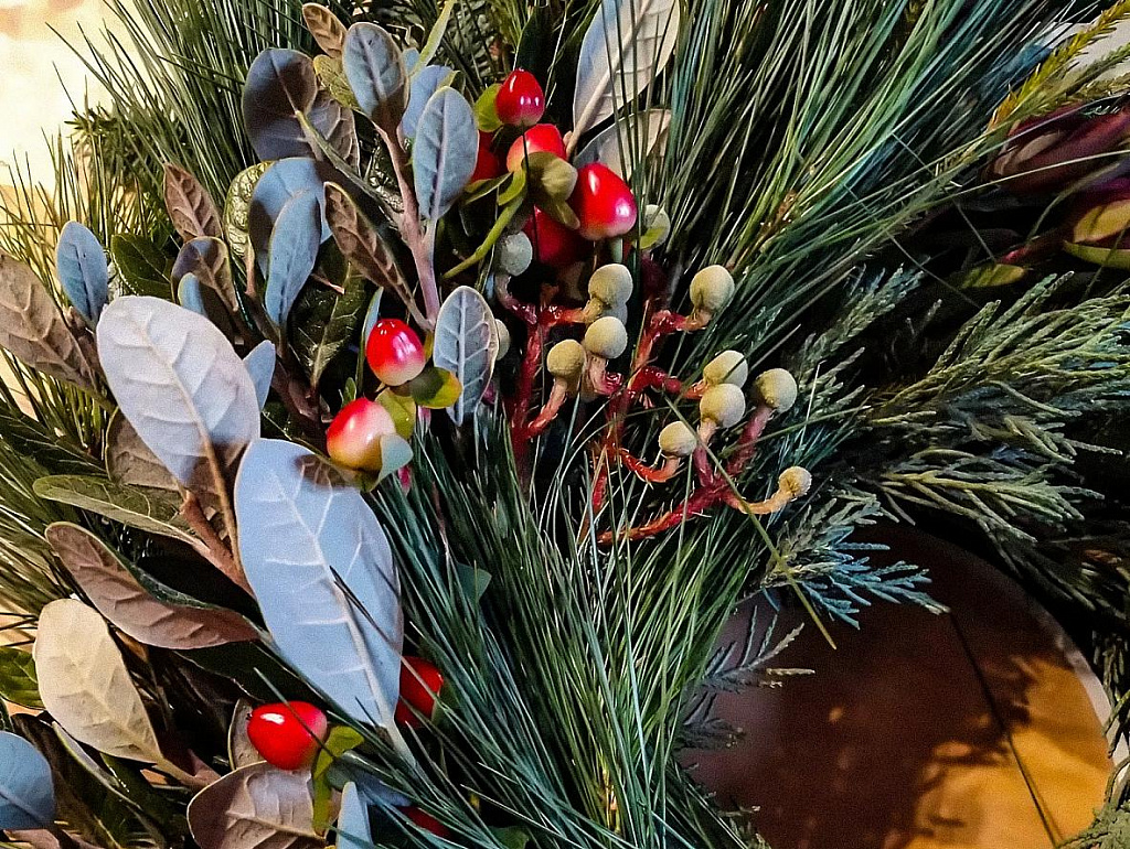 МАСТЕР-КЛАСС «РОЖДЕСТВЕНСКИЙ ВЕНОК». Изображение 1