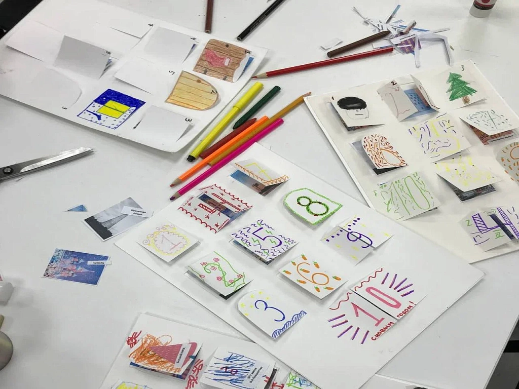 Сказочная архитектура. Мастер-класс по созданию летнего календаря впечатлений. Изображение 2