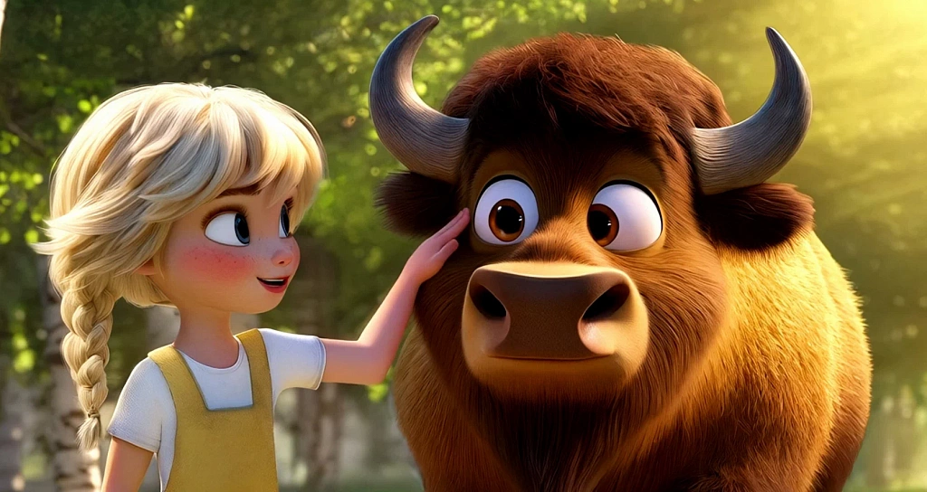 Беловежская пуща. Зубр Бублик и большой побег. Изображение 7