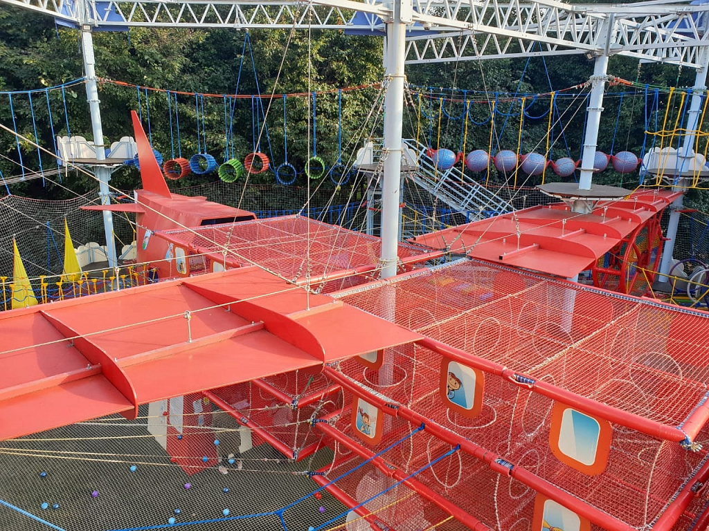 Верёвочный парк FunГрад в парке Олимпийской Деревни. Изображение 2