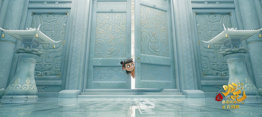 Нэчжа побеждает Царя драконов. Изображение 5