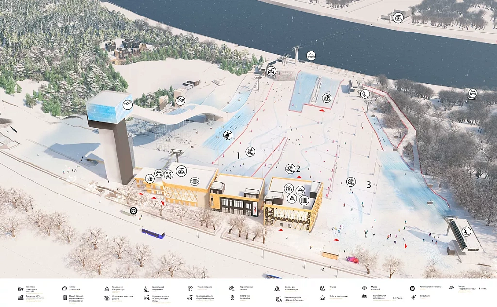 Горнолыжный комплекс «Воробьёвы горы». Изображение 3