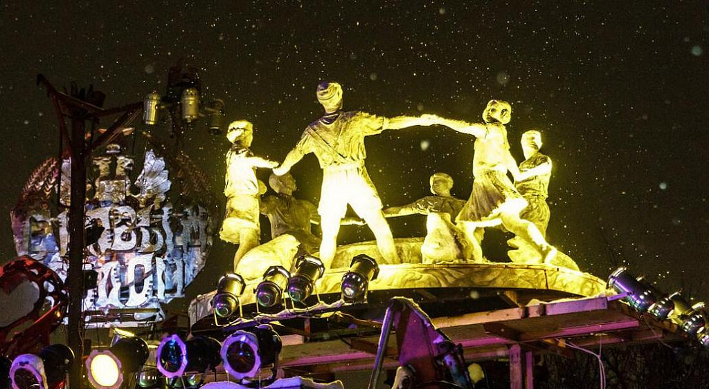 Русская сказка - Новогодняя елка в Байк-центре. Изображение 4