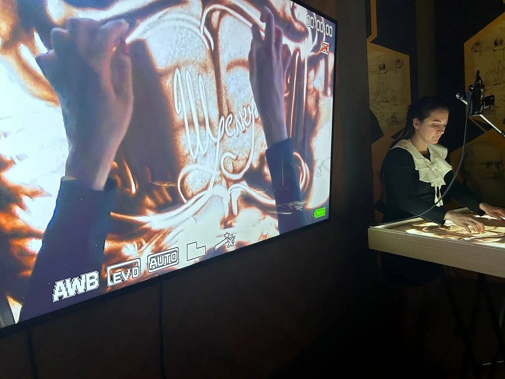 Щелкунчик: песочная анимация (КукLab м. Аэропорт). Изображение 6