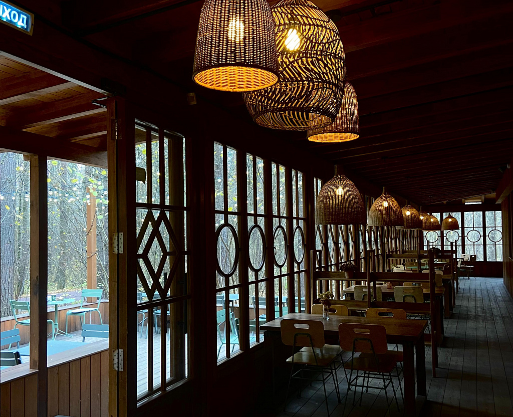 Лесная чайная в Мещерском парке. Изображение 1