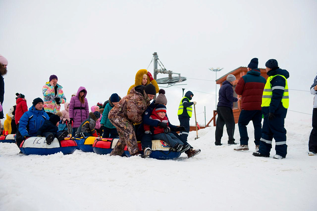 Тюбинг парк Елагино. Изображение 1