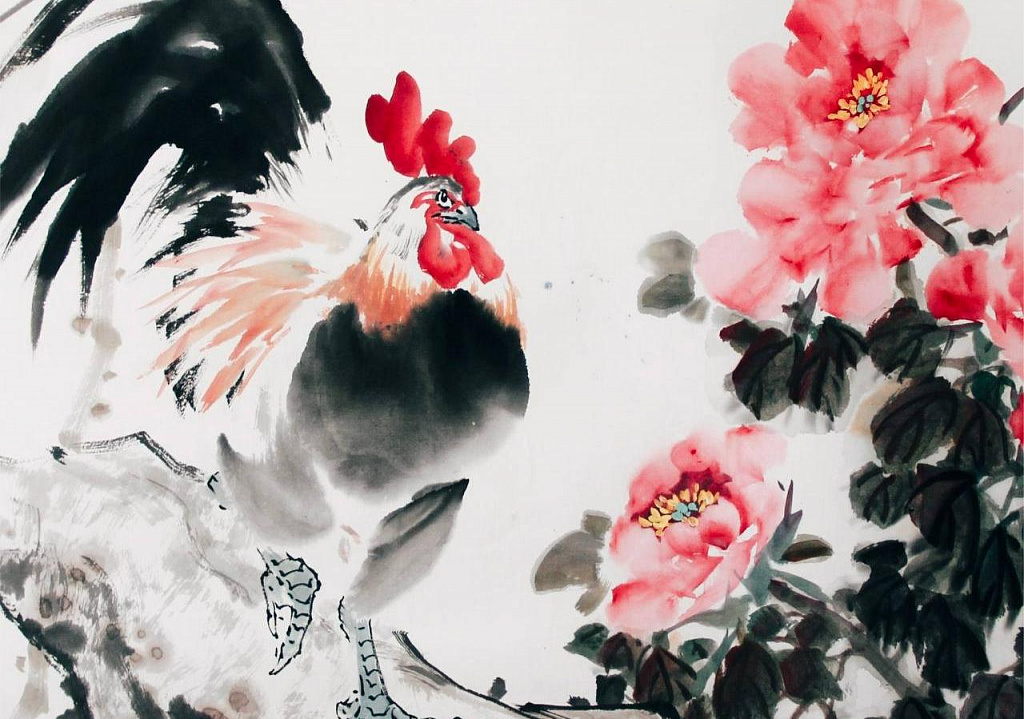 Мастер-класс по китайской живописи "Пион". Изображение 2