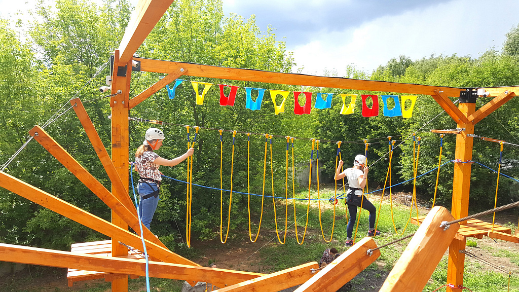 Веревочный парк "Юный Армеец" (Олег-парк). Изображение 4