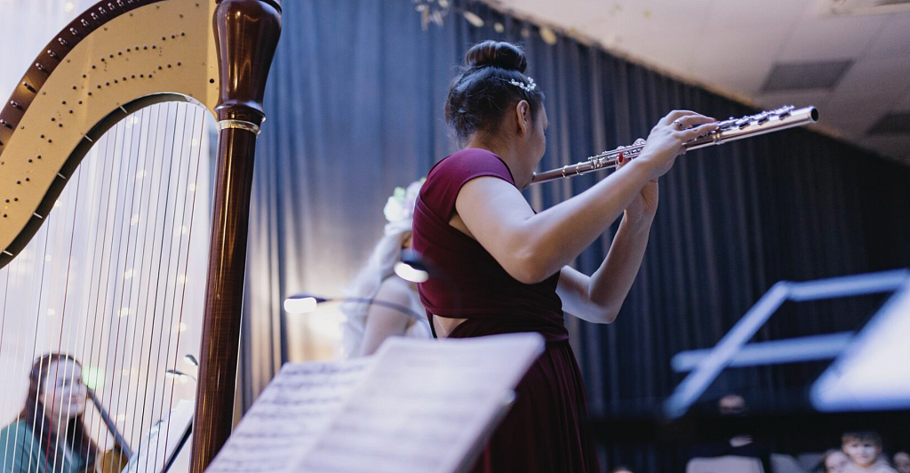 Арфа, флейта и виолончель. Изображение 9