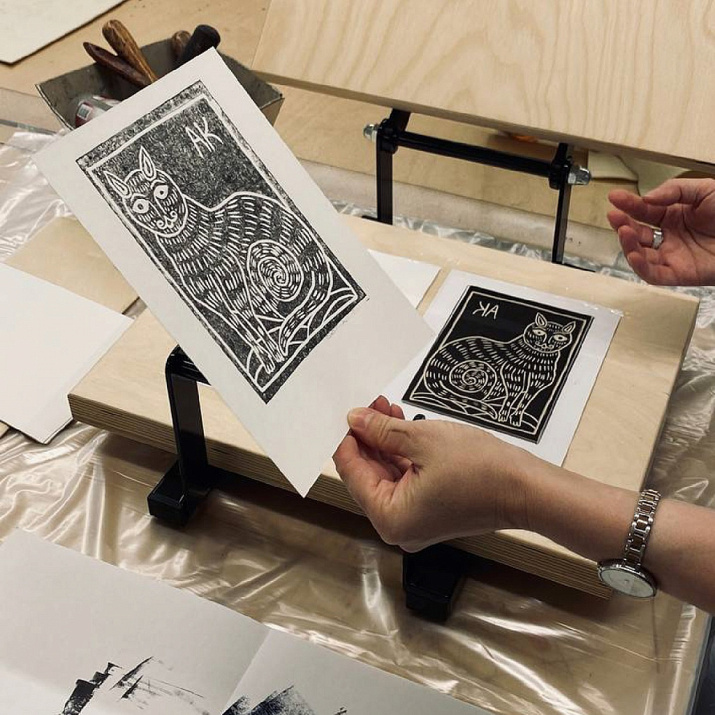 Мастер-класс по линогравюре. Изображение 4