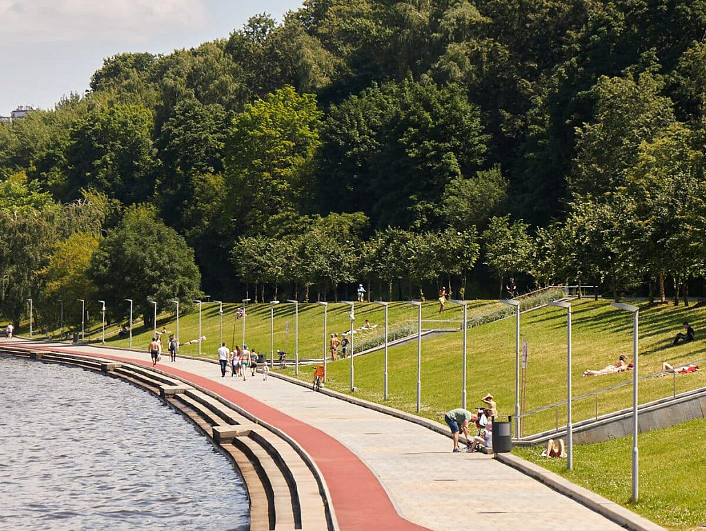 На склонах и террасах Воробьевых гор. Изображение 1