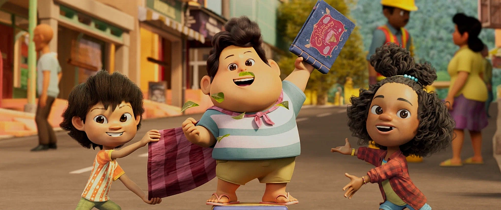 Джамбо и маленькое привидение . Изображение 6