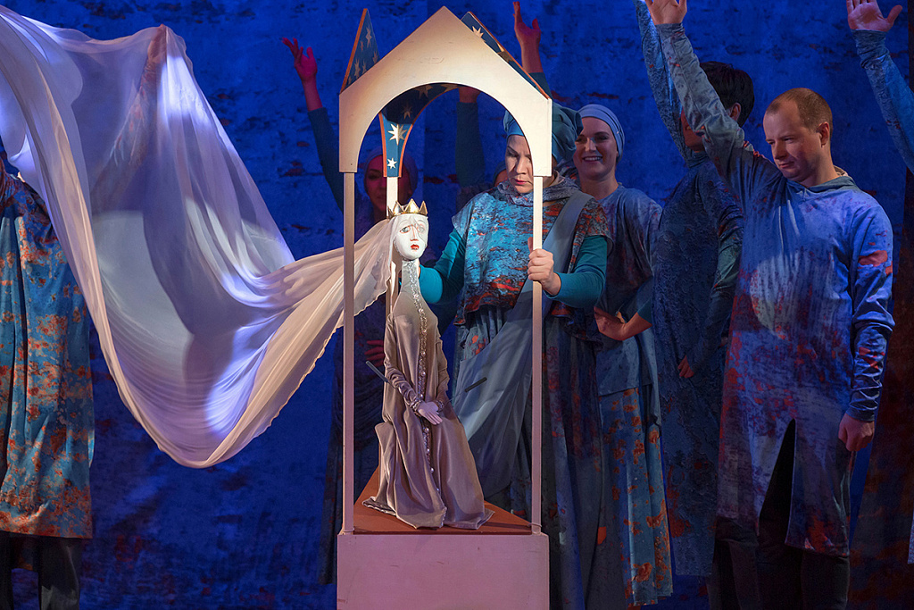 Сказка о мёртвой царевне и о семи богатырях (Московский театр кукол). Изображение 6