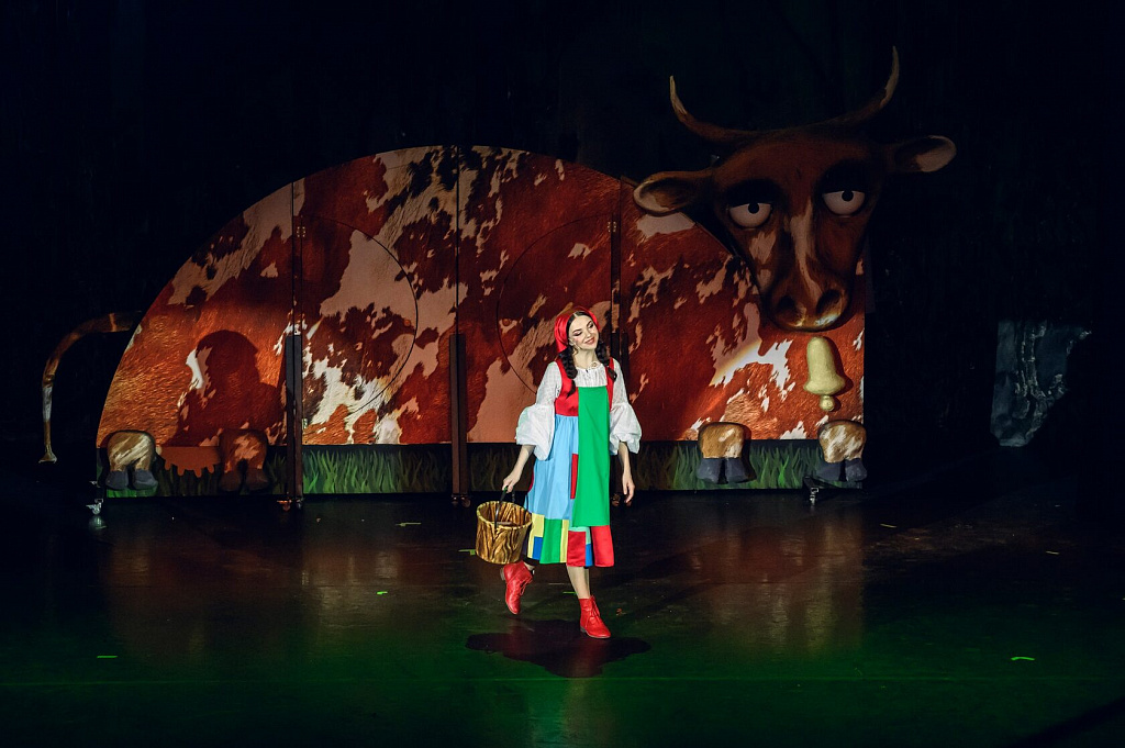 Крошечка-Хаврошечка и волшебная корова. Изображение 3