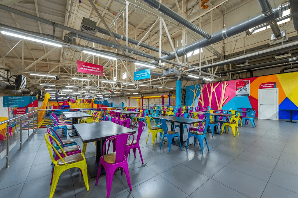 Батутный и развлекательный парк Небо на Соколе. Изображение 8