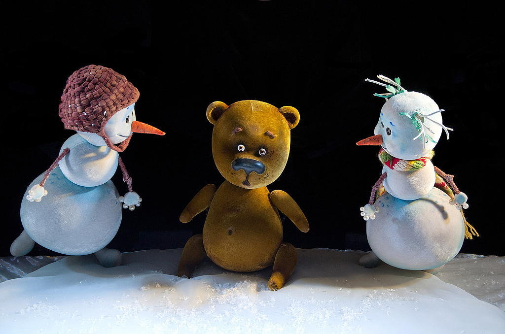 Солнышко и снежные человечки. Изображение 2