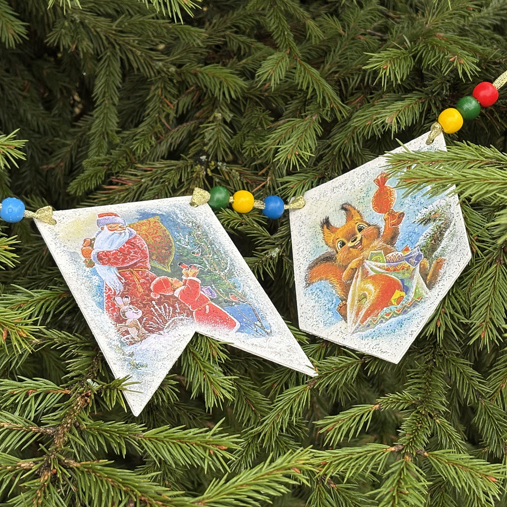 Мурановские ёлочные игрушки. Мастер-классы в Мураново. Изображение 8