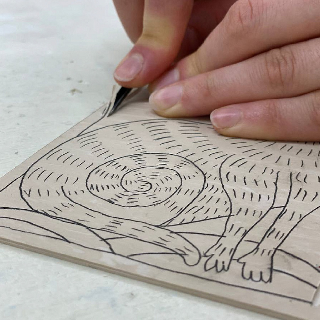 Мастер-класс по линогравюре. Изображение 2