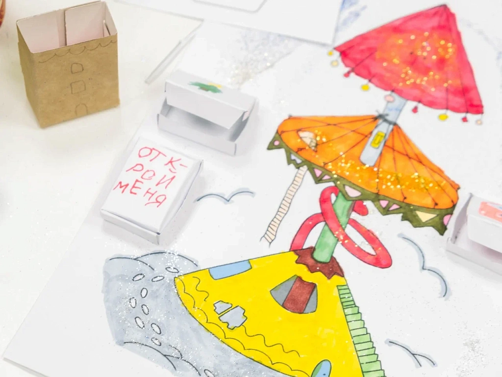 Архитектурный адвент-календарь с достопримечательностями Москвы. Изображение 5