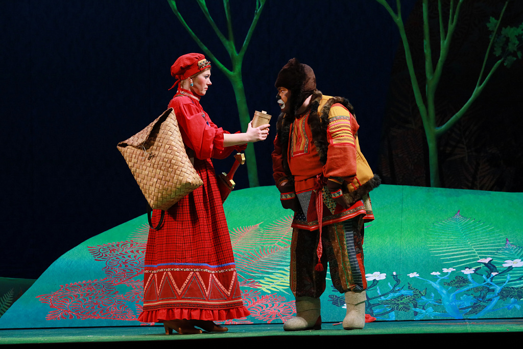 Сказка о Бабе-Яге и Василисе-работнице. Изображение 1