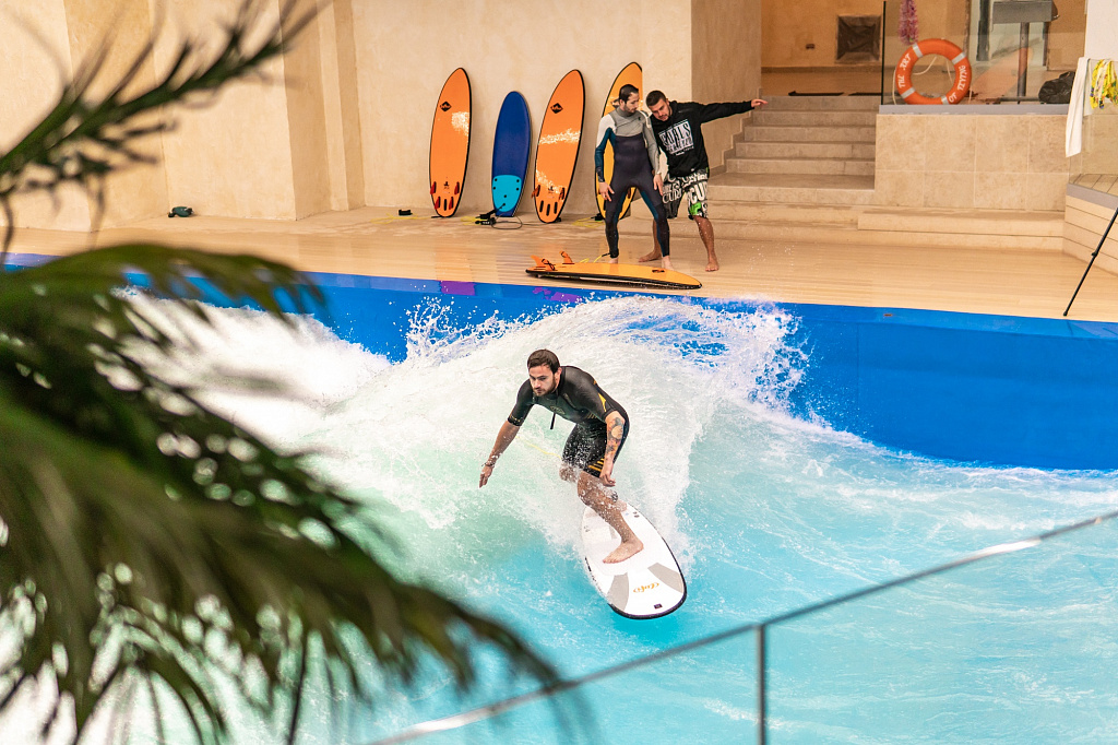 Flow Moscow - серф волна и аэротруба. Изображение 7