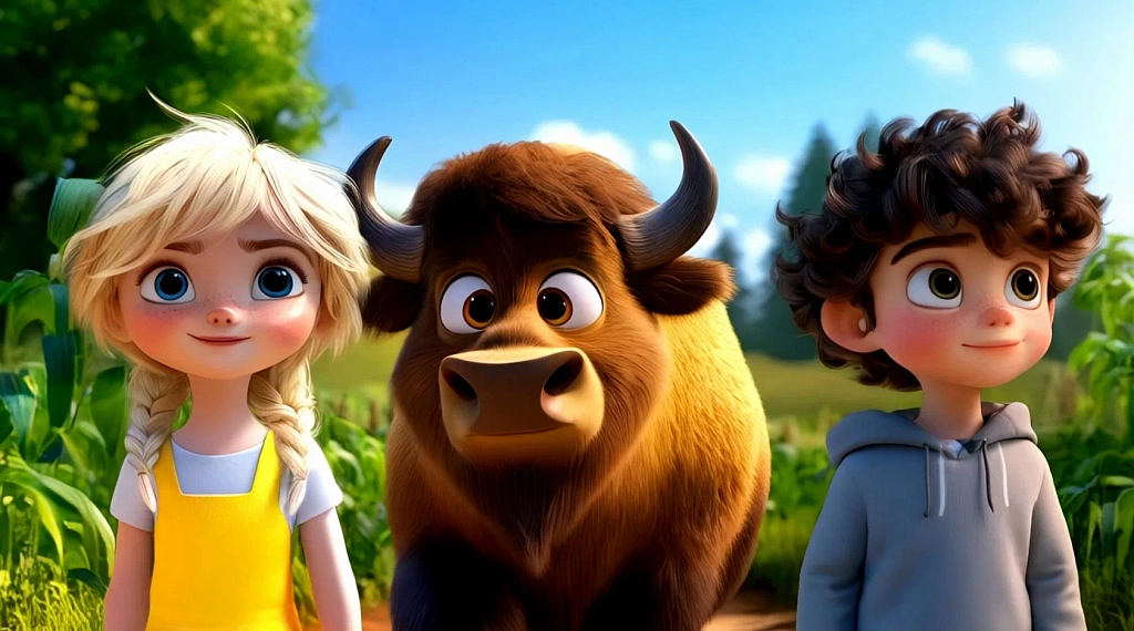 Беловежская пуща. Зубр Бублик и большой побег. Изображение 1