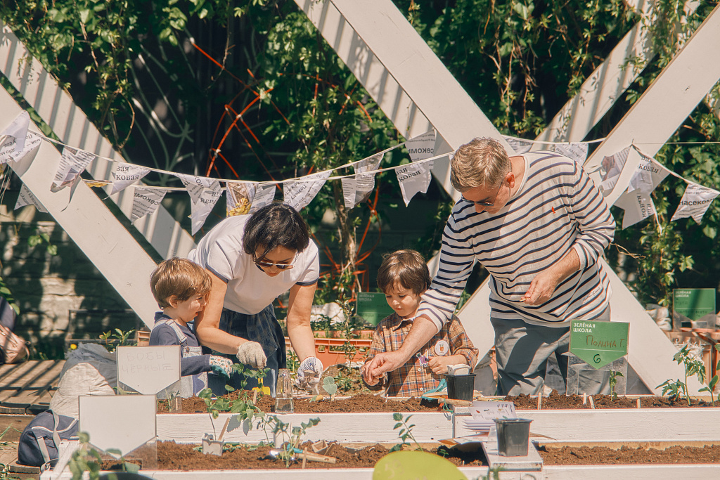 Зеленая школа в Парке Горького. Изображение 8