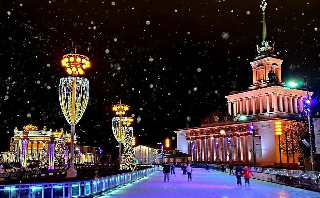 Каток на ВДНХ. Изображение 1