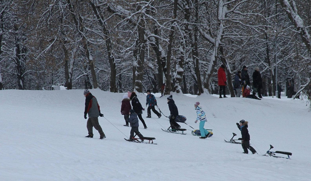 Тюбинговая горка в Ростокино. Изображение 1